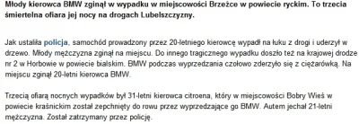 LukaszW - Policja powinna mieć prawo strzelać bez ostrzeżenia do kierowców #bmw już z...