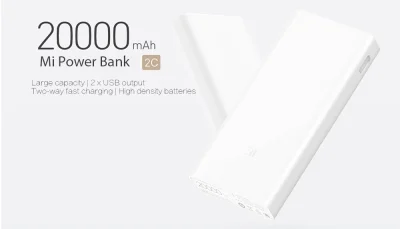 sebekss - Tylko ok 82 zł za oryginalny powerbank Xiaomi 2c - 20 000!
Pojemność 20000...