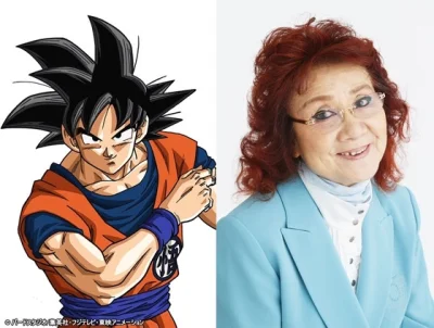 korporacion - Masako Nozawa głos Goku/Gohana/Gotena w wersji Japońskiej obchodzi dzis...