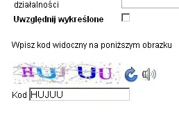 fuhed - Patrzecei jaką captche dziś dostałem na stronach CEIDG