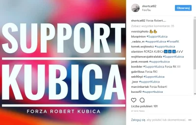 t.....l - Francesco Monachino wspiera #supportkubica - FORZA ROBERTO ( ͡° ͜ʖ ͡°)

#...