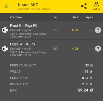 yanecki - Będzie na chipsiki (⌐ ͡■ ͜ʖ ͡■)
#bukmacherka #fortuna #mecz