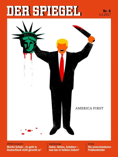 T.....l - Cover nowego Der Spiegela 
#neuropa #4konserwy #europa #polityka #amerykaw...