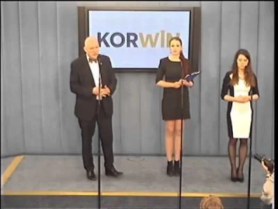 B.....p - Kim jest ten różowy po prawej, co zapowiada konferencje Korwina?
#korwin #...