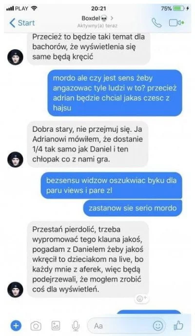 E.....d - To ja przypomnę jeszcze o podejściu Boxdela do widzów, a także o tym, że by...