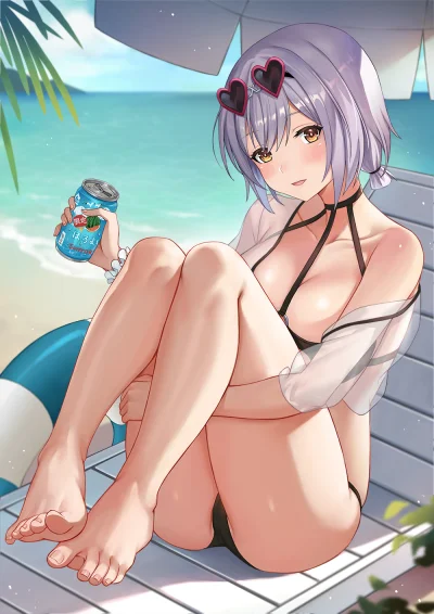 bakayarou - #randomanimeshit #azurlane #stlouis #stopkianime #swimsuit #animeart #pix...