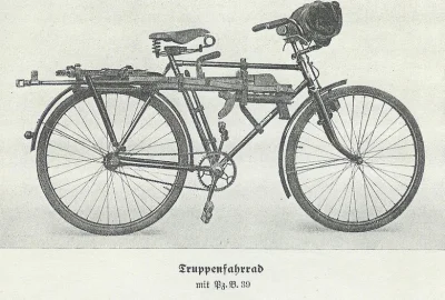sops - #ciekawostki #ciekawostkihistoryczne #rower 

Niemiecki rower bojowy z czaso...