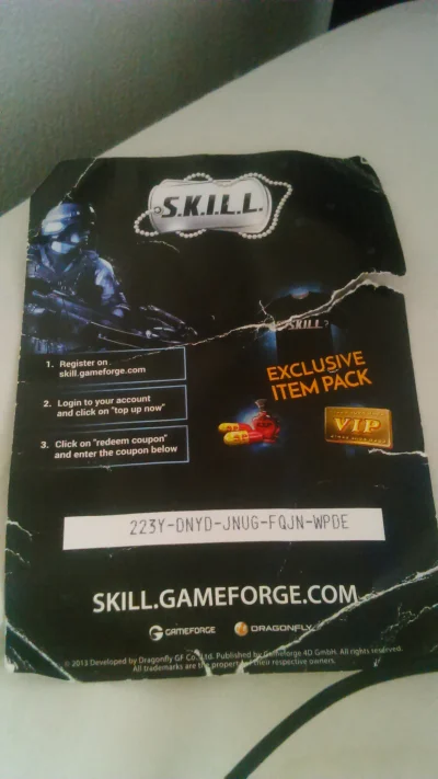 MoralneSalto - #skill #gameforge #zadarmo #gry 
Exclusive item pack z IEM w kato do ...