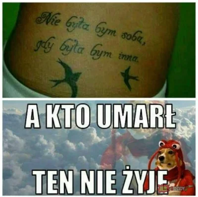 Cychu - #humorobrazkowy #tatuaze