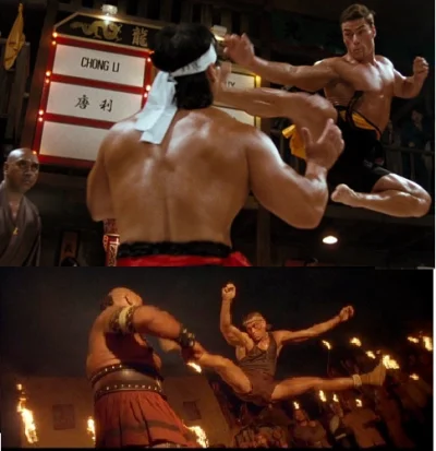 Totmes_III - Co powiecie na filmy The Quest i Bloodsport?
W obu Jean-Claude Van Damm...