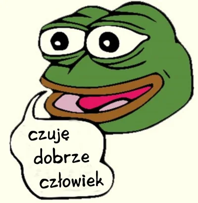 Ugolf - Czuję dobrze człowiek! ( ͡° ͜ʖ ͡°)

#pepe #heheszki #zarzutka #memy