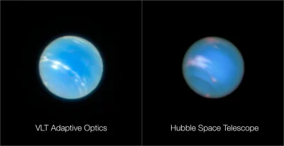 R.....j - Dla porównania zdjęcie z VLT i Teleskopu Hubble.