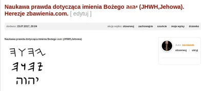 bioslawek - @pociag: Przeczytaj co napisałem, to zrozumiesz. Pan od zbawienie.com jes...