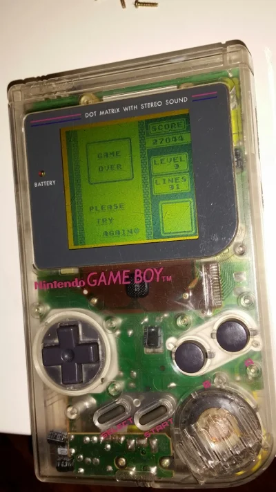 PanKabaczek - Chyba niezły wynik jak na pierwszy raz po ok. 20 latach :p

#gameboy #t...