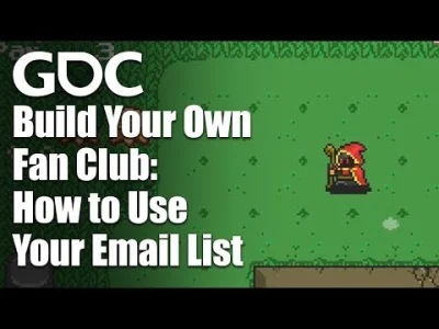 JavaDevMatt - Bardzo dobry GDC talk o wykorzystaniu e-mail marketingu w gamedevie.
J...