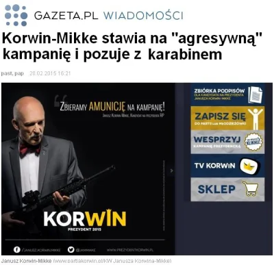 klossser - Typowy Janusz z Grażyną: "Nie będę głosować na Korwina, bo on chce wywołać...