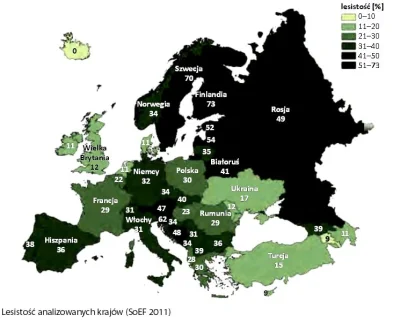 stekelenburg5 - > Z tego co wiem to w Polsce jest stosunkowo dużo drzew i duże zalesi...