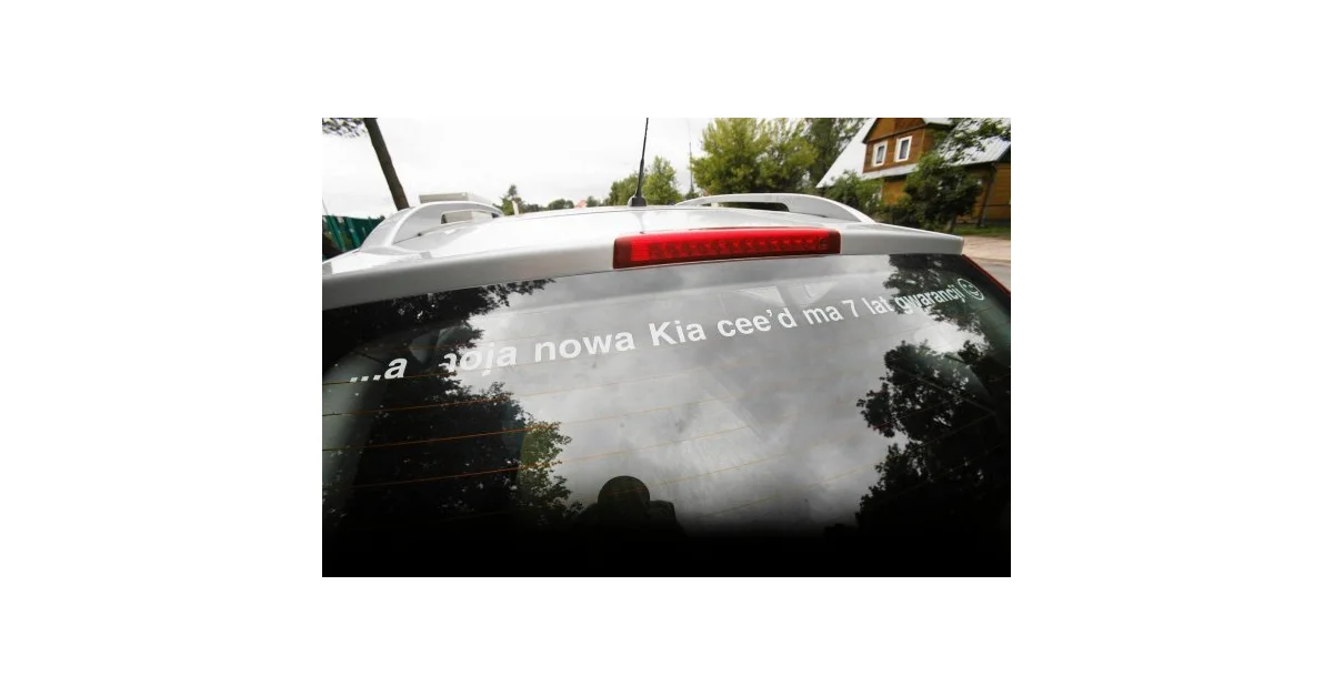 Czym Najlepiej Zdrapać Ten Napis? #Samochody #Kia - Nieocenzurowany88 - Wykop.pl
