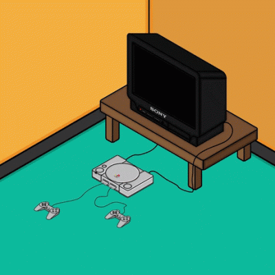 Piterwju - #gif #playstation #dziecinstwo