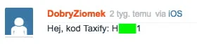 tarasino - #bydgoszcz #taxify 

Ziomeczki, 
zarówno sushipizza jaki i DobryZiomek ...
