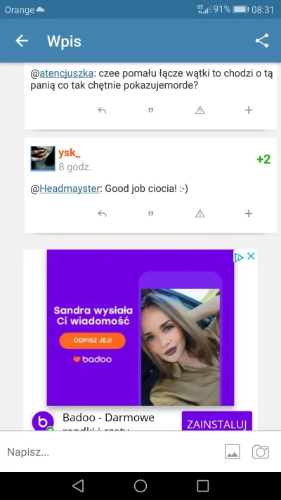 Ejdolf - Teraz czytam komentarze tylko do reklam, dalej odechciewa mi się