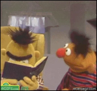 Wenex - @Floki: To sobie wrzuć, jak Bert czyta książke xd