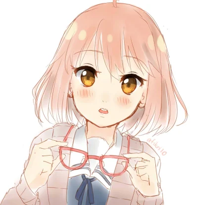 x.....c - #randomanimeshit #miraikuriyama #kyoukainokanata #meganekko