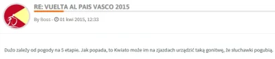 fantomasas - Nie popadało, ale Boss ma nosa. #kolarstwo