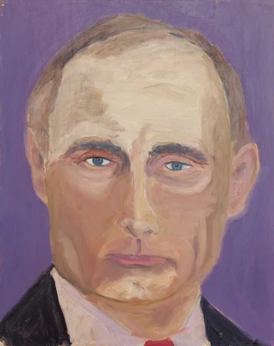 A.....1 - > hobbystycznie zajmuje się malarstwem.

@Wariner: portret Władimira Puti...