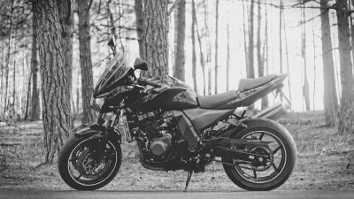 sirgorn - Popołudniowa mała czarna kawka. Lubię wiosnę ;)

#chwalesie #motocykle #m...