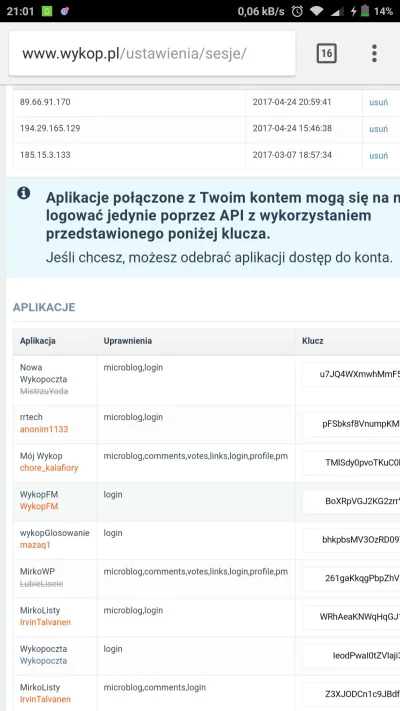 werq - Gdyby ktoś pytał, tak wygląda konto z podejrzeniem włamania