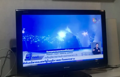 zielu92 - W Tajskiej telewizji o zajściach w Gdańsku #gdansk #wosp #tajlandia #polska