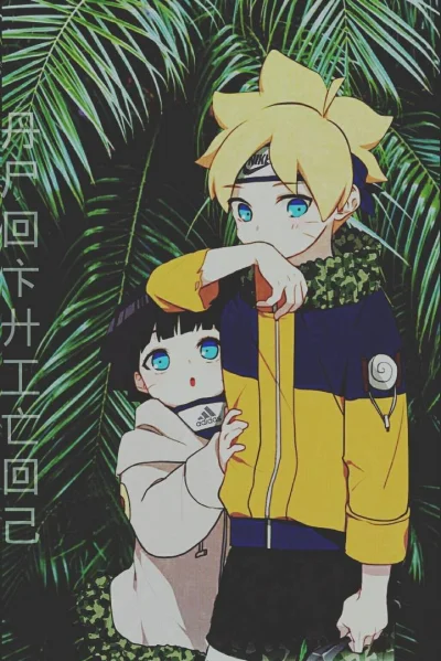 k.....i - #randomanimeshit #animeart #boruto #himawari #naruto #anime