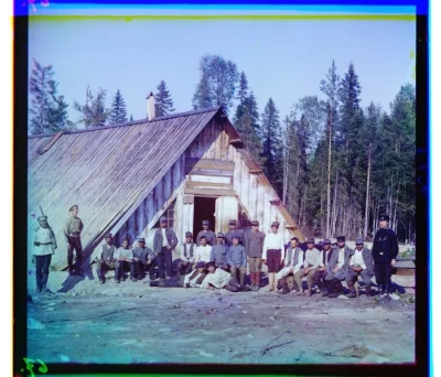 wariag - Austro-węgierscy jeńcy wojenni w guberni ołonieckiej. Rok 1915 #retrofotorus