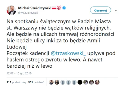 w.....s - #bekazlewactwa #polityka #warszawa #trzaskowski

I pisze to Szułdrzyński....