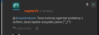 donpedroleone - My tu gadu, gadu a teraz sprawdziłem kiedy to było jak dopytywałem si...