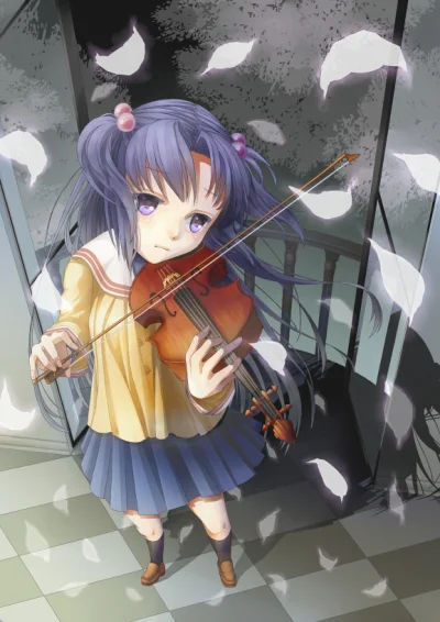 LlamaRzr - #randomanimeshit #clannad #kotomiichinose #schoolgirl