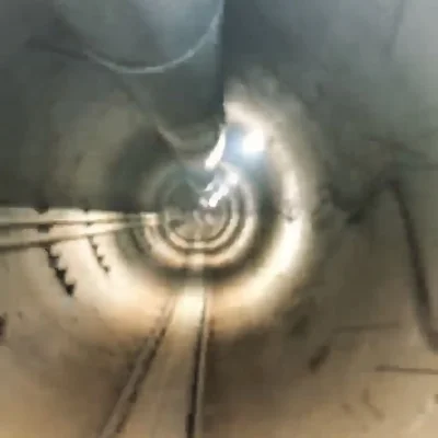 L.....m - > #elonmusk First Boring Company tunnel under LA almost done! Pending final...