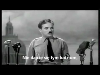 ar-kam - Najlepsza przemowa w historii - Charlie Chaplin NAPISY PL The Great Dictator...