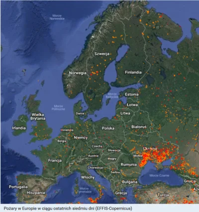 zaxcer - Dlaczego w mediach głośno jest o pożarach w Grecji i Szwecji a o tym, że pra...