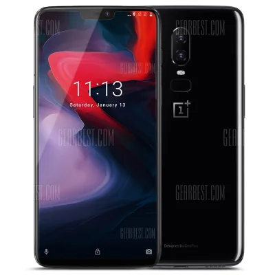 n_____S - [OnePlus 6 6/64GB Mirror Black [HK]](http://bit.ly/2QO174L) (Gearbest) 
Ce...