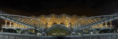 wanghoi - Główny dworzec Lizbony Gare do Oriente ukończony w 1998. Zaprojektował go S...