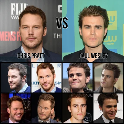 zupazkasztana - Tag zabawy: #mistermirko Runda 2, pojedynek numer 10: Chris Pratt vs ...