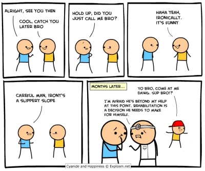 b.....i - Ej staryyyy....



#komiks #cyniczniiweseli #cyanideandhappiness #supbro