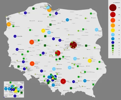 jguten2 - Miasta w Polsce powyżej 20000 mieszkańców.
#mapporn #polska #kalkazreddita