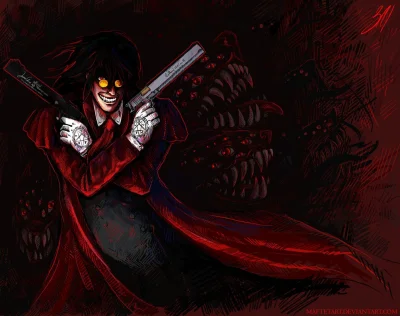 w.....8 - #randomanimeshit #hellsing #alucard