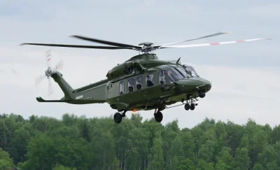 tmb28 - Kilka dni temu Świdnik zrobił pokaz "wojskowego AW149" o numerze fabrycznym 4...