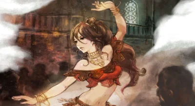 FlaszGordon - #randomanimeshit #animeart [ #OctopathTraveler #primrose ] gościnnie #g...