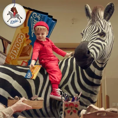 highlander - Czy tylko ja uwazam ze ta zebra z reklam wedla jest najgorsza maskotka f...