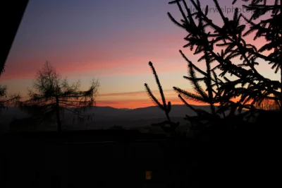 leworwel - Piękny zachód słońca sprzed niecałego miesiąca, niestety nie udało mi się ...